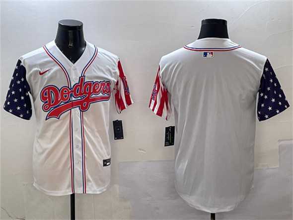 Men%27s Los Angeles Dodgers Blank White Limited Stitched Jersey->los angeles dodgers->MLB Jersey